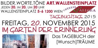 kunst-projekte TAGEBUCHTAGE 2015