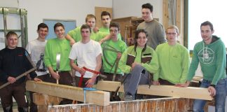 Buchner Holzbaumeister fördert Lehrlinge