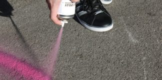 Temporäre Markierungen aus der Dose: allbuyone liefert Kreidespray für Events und Baustellen