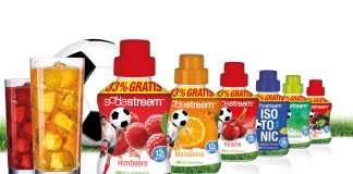 SodaStream-Sirups bringen Farbe in lange (Fußball-) Abende