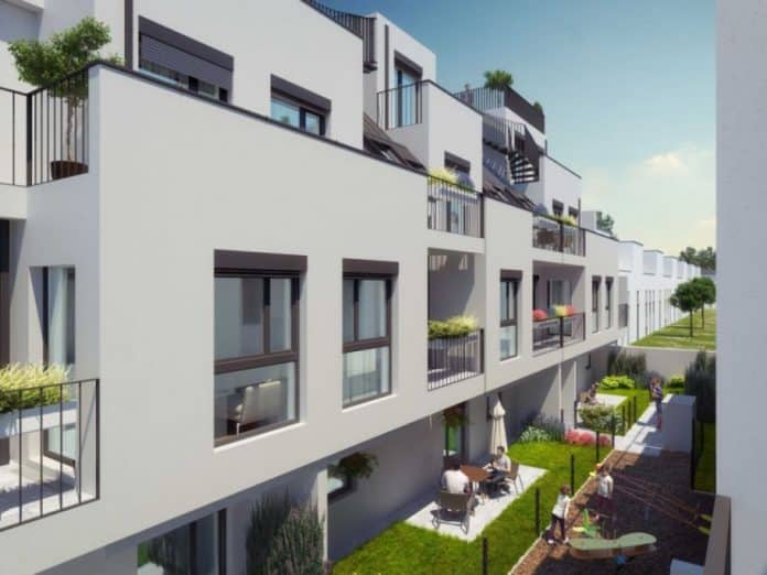 Vorzeigeprojekt der C&P und Hans Knauß GmbH in Wien Donaustadt © C&P Immobilien AG