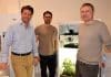 Philipp Breitenecker (Beko), Markus Riegler (microgreenbox) und Alexander Polivka (microgreenbox).