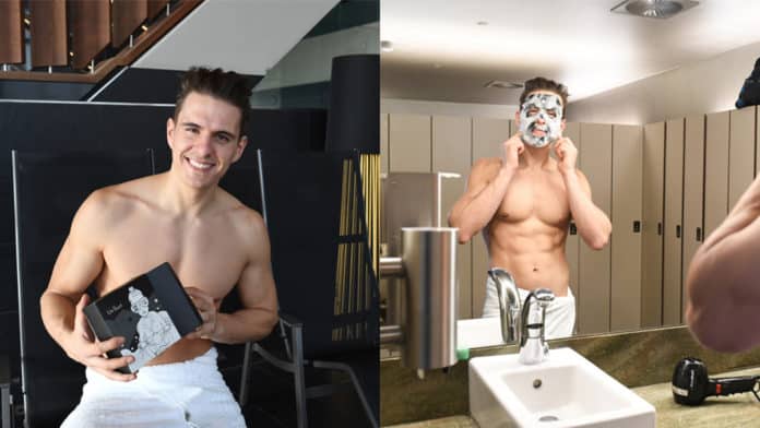 Philipp_Knefz_Collage Philipp Knefz testet UniTouch BAD BOY Maske CLEAN ME