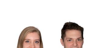 Adrienn Földi, Junior Programmatic Consultant bei e-dialog und Dominic Ginda, Technical Digital Analyst bei e-dialog