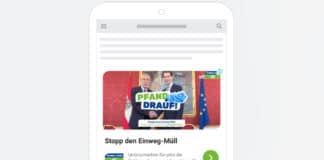 Pfand drauf Kampagne Global 2000