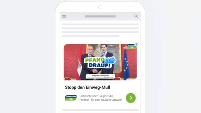 Pfand drauf Kampagne Global 2000