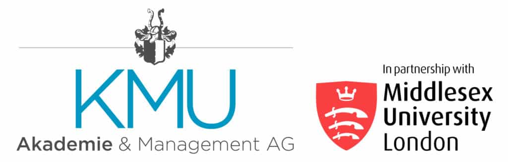 Logo KMU Akademie | Middlesex University