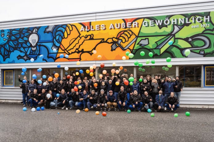 101121_Bild1_50-Jahre-Stainer Team der Firma Stainer