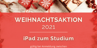 Fernstudium jetzt mit iPad starten - Weihnachtsaktion | KMU Akademie - fernstudium.co.at