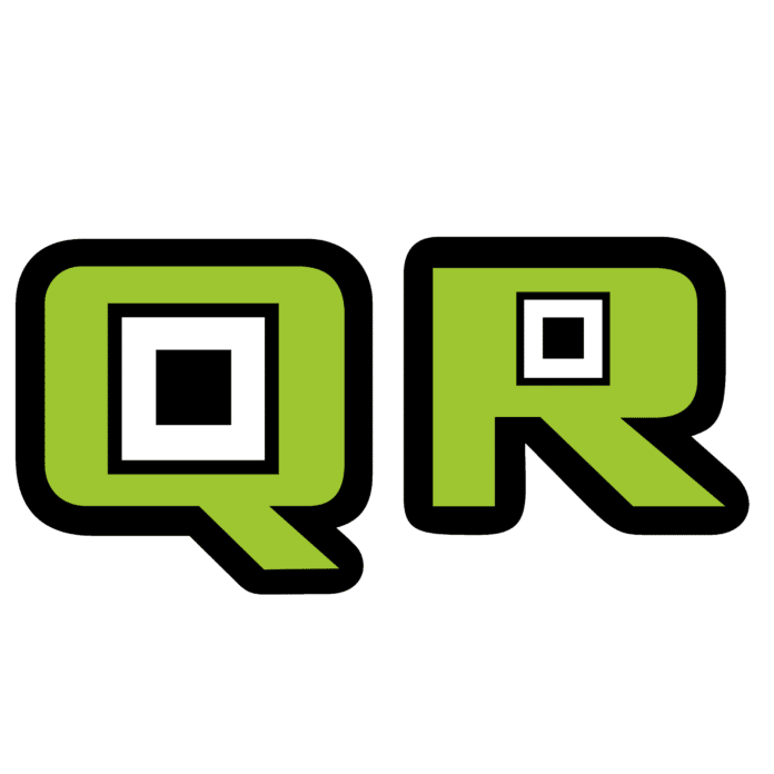 QR Logo White