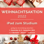 Fernstudium jetzt mit iPad starten - Weihnachtsaktion | KMU Akademie - fernstudium.co.at