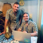 Elias-Noah Spindelberger und Georg Grünberger. Quelle: crew99.at