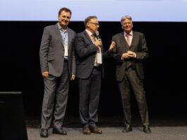 EFM Vorstandsvorsitzender Willi Brandstetter, VERDAS Geschäftsführer Erich Dulle, Landeshauptmann Peter Kaiser