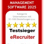 eRecruiter ist beste Bewerbermanagementsoftware 2025