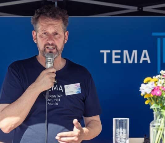 Hidden Champion TEMA AG aus Aachen zeigt, wie B2B-Marketing mit KI funktioniert TEMA-Vorstand Carsten Scheele